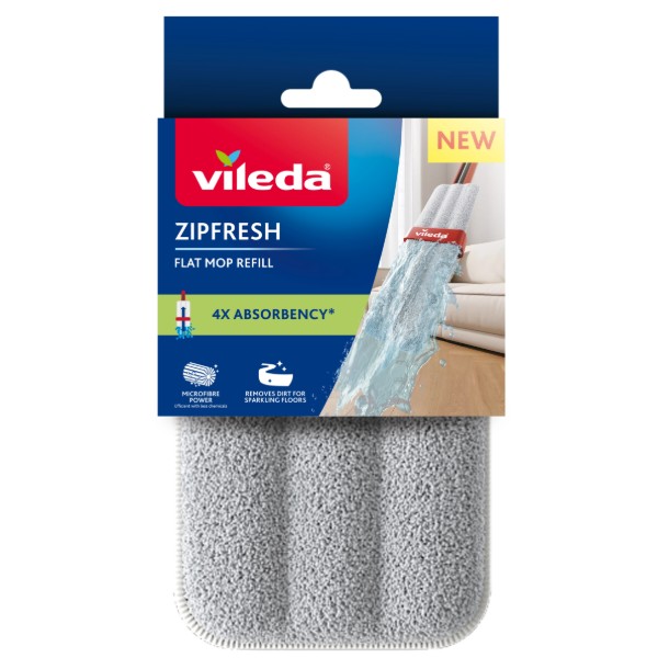 Фото - Швабра Vileda ЗипФреш (ZipFresh) 1 шт. (4023103264540)